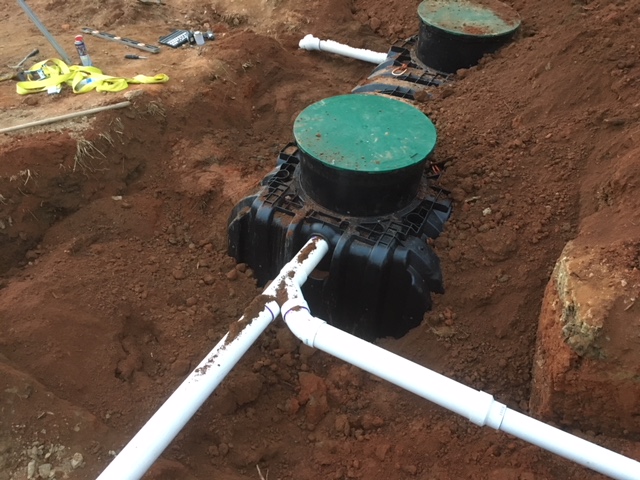 Old Blue Plumbing Septic Installation